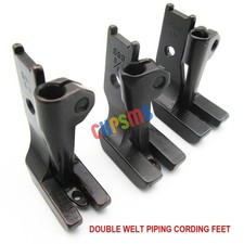 Pied passepoil double pour