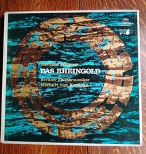 Wagner - Rheingold  Karajan - GERMANY BOXED SET 3 LPS (1968) - MINT CONDITION 