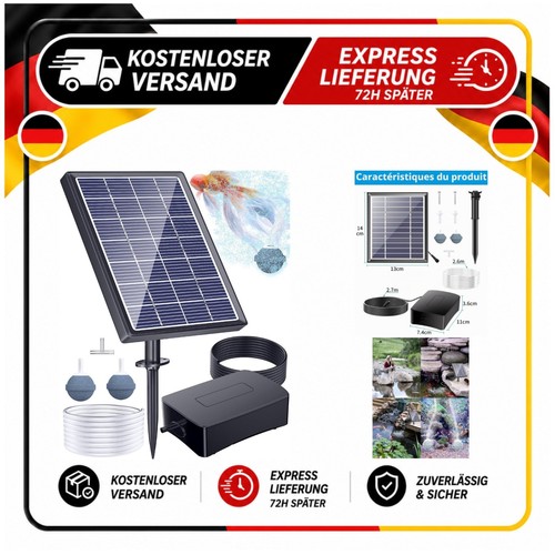 Pompe air solaire - solaire, pour