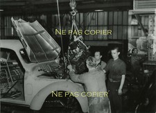 JUVA 4 chaîne de montage vers 1937 RENAULT par le photographe Verdu