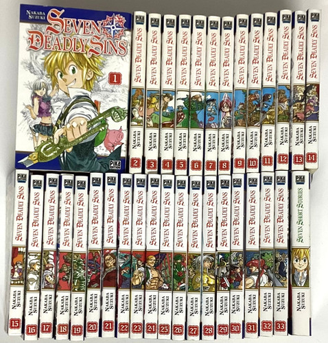 Seven deadly sins tomes - 1, à