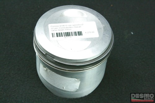 Piston ø86 pin ø22 - piston, Ø86.6