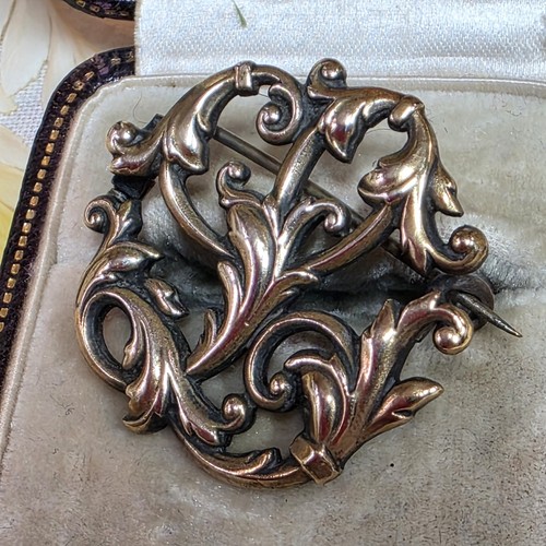Broche ancienne xixe style - broche,