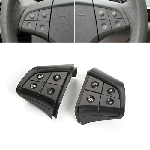 Bouton commande volant - bouton, au