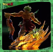 Dragon Ball Z Broly Vs Goku Son Goku Statue Figure Gift Collectible Anime No Box
