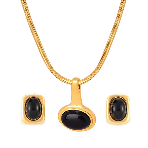 Parure collier pendentif - collier,