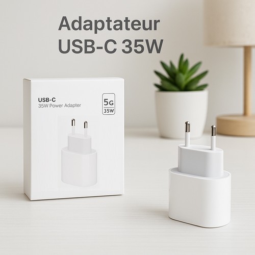 Chargeur rapide usb 35w - chargeur, usb-c