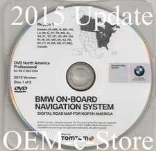 2007-2009 BMW X5 X6 M5 M6 5-Series Navigation DVD EAST U.S CAN Map Final Update