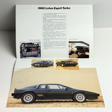 LOTUS ESPRIT TURBO / 4p folder