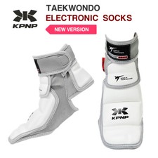 KPNP Taekwondo Electronic Socks (E-Foot Protector) with KPNP Pouch ⭐New Version⭐