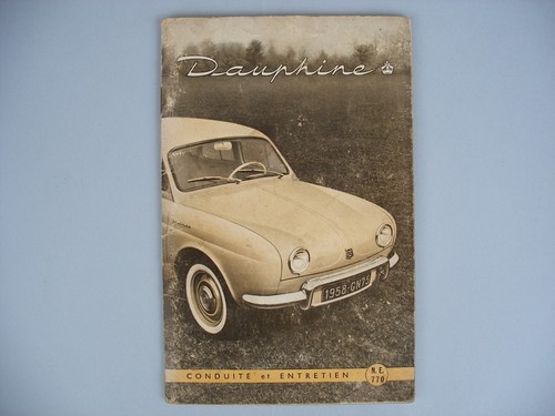Carnet fascicule renault - carnet,