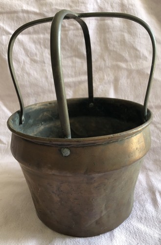 Ancien chaudron cuivre - ancien,