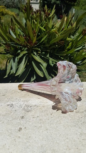 Ancien petit vase cornet - petit,