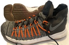 Nike Men Lebron James Zoom Soldier White Black Gold Sneakers Size 9.5 878637-010