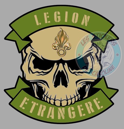 Sticker legion etrangere skull - sticker,
