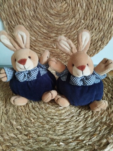 Doudou mini peluche lapin