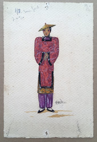 Dessin original aquarelle - original,