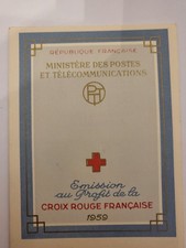 CARNET CROIX ROUGE 1959**
