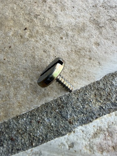 Vis support capot - , filtre