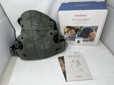 Open Box | BabyBjorn 3D Mesh Harmony Baby Carrier | Dark Green