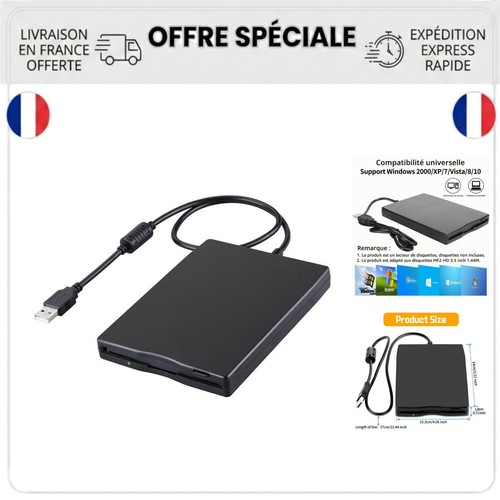 Lecteur disquette usb - lecteur,