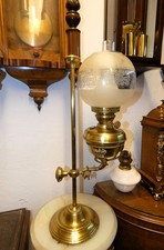 61192 Bronze Lampe à Pétrole