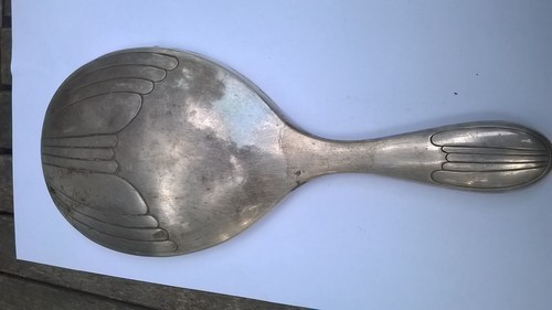 Miroir face main art nouveau - miroir,