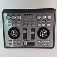 Numark Mixtrack Edge Silver Slimline USB-Powered Double Deck DJ UNTESTED