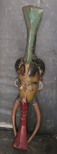 African elephant mask baoulé - african,