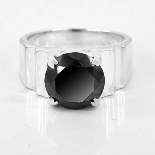 Bague solitaire pour homme