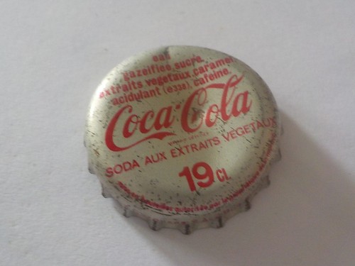Capsule ancienne coca cola - capsule,