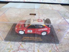 CITROEN Xsara WRC n°15 Rallye de Catalogne 2001 Puras IXO 1/43 en boite