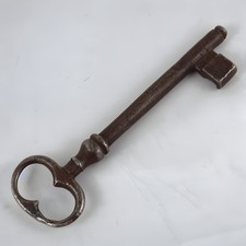 Ancienne Clé En Fer Forgé