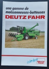 Brochure tractor brochure Deutz Fahr combine 21x30cm 2 pages
