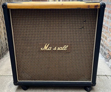 1974 Marshall 1960B 100 Watt 4X12 Guitar Speaker Cabinet Celestion Creamback
