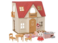 Sylvanian Families Calico Critters Red Roof Cozy Cottage DH-08 EPOCH Japan Ne...