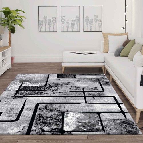 Tapis gris salon - salon, À