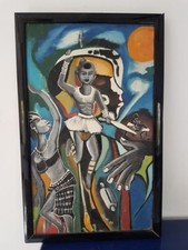 African painting. Peinture Africaine  