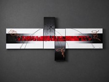 peinture abstraite a l'huile