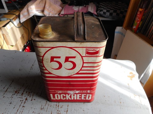 Ancien bidon huile lockheed - ancien,