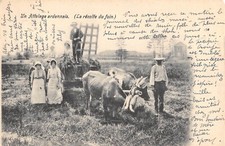 CPA 08 UN ATTELAGE ARDENNAIS LA RECOLTE DU HOIN / AGRICULTURE 