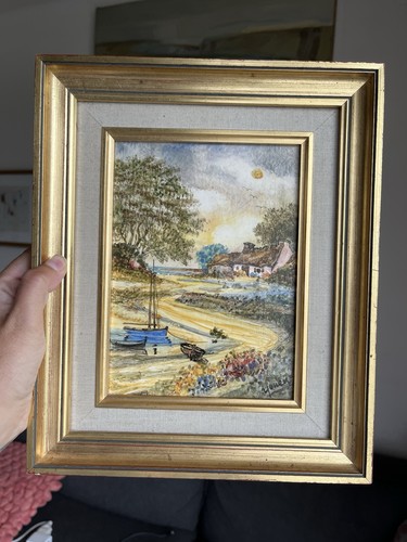 Tableau faïence émaillée