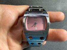 RARE VESTAL Watch DESTROYER Steel/Purple New Battery *WORKING*