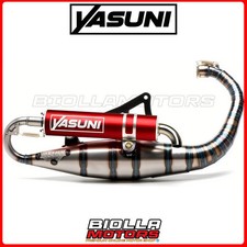 TUB308R POT D'ECHAPPEMENT YASUNI C16 ROSSO ADLY RAPIDO 50CC NON OMOLOGATA