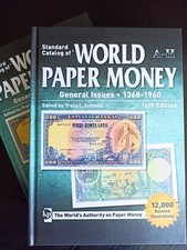 Catalogue standard de World Paper Money 1368-1960 Catalog Book en 2 volumes 376