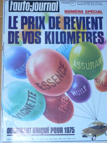 Auto journal 1975 essai - journal,
