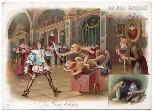 Chromo bon marché le - bon, marché"