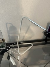 IKEA Minimalist  Office Desk Lamp LED USB Port beige Flexible Goose Neck