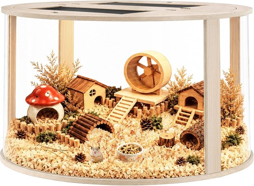 Prolee round hamster cage - hamster,