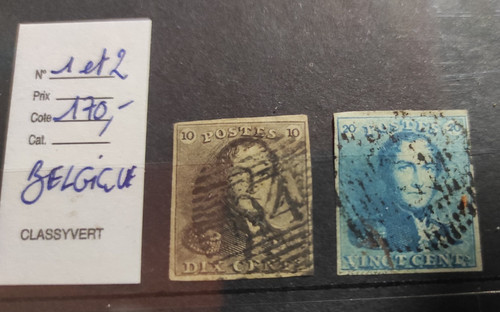 Timbres classique belgique - classique,